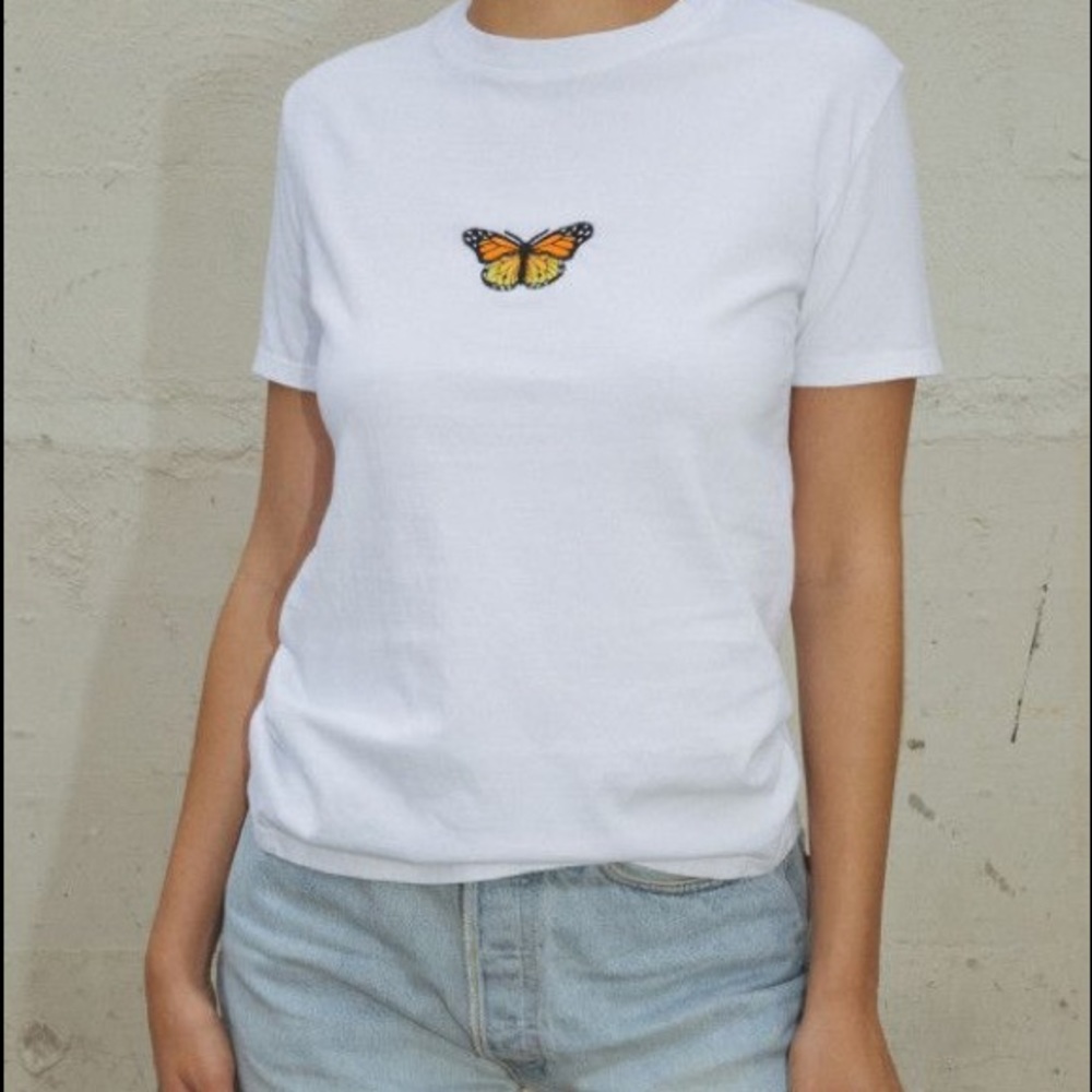 Brandy Melville Butterfly Tee